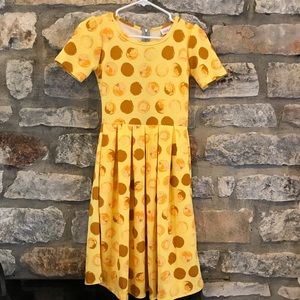 Happy Yellow LuLaRoe Amelia Dress ||Size XXS||